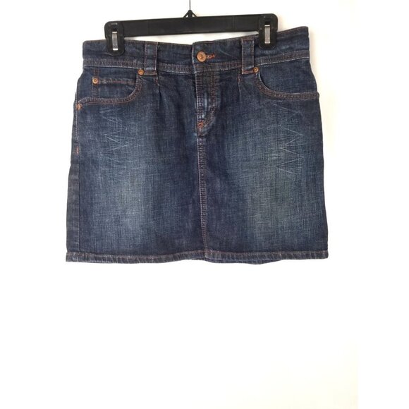 3/$25 Marc O'Polo Size M Denim Skirt Kim Fit - Picture 1 of 5